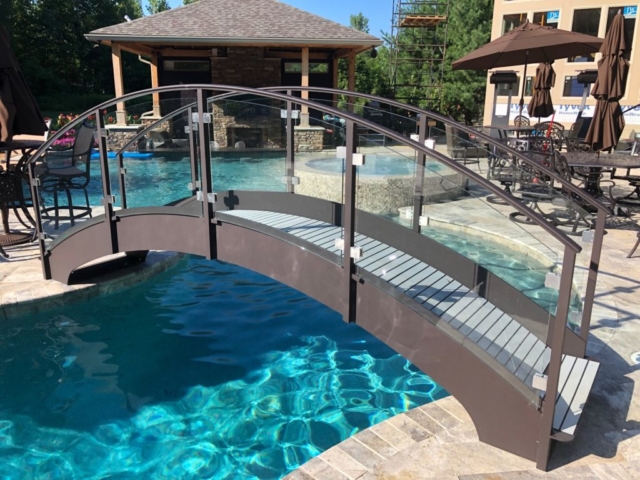 We specialize in making custom pool bridges too!