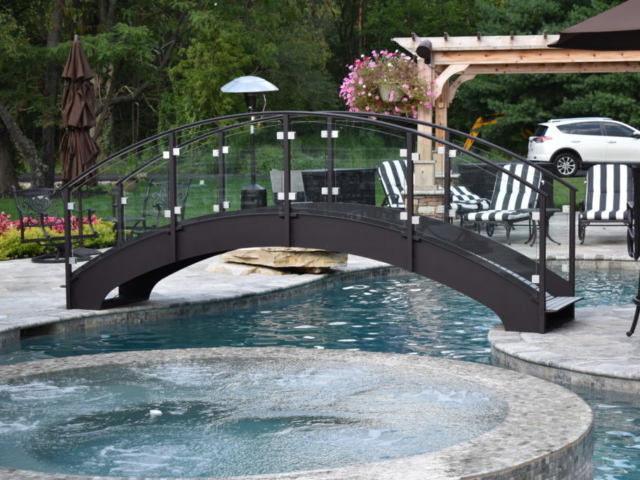 We specialize in making custom pool bridges too!